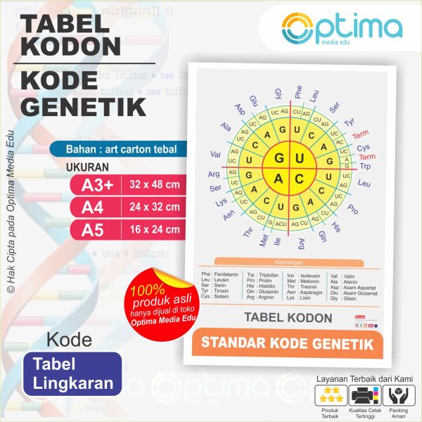 tabel kodon
