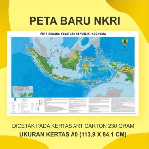 peta NKRI terbaru