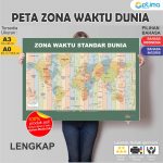 peta zona waktu