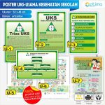 Poster UKS Sekolah - Trias UKS, Struktur Organisasi, Arti Logo